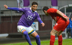 Antonio Muoz, en un partido con el Beerschot-Wilrijk.