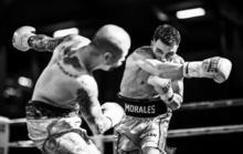 El boxeador Cristian Morales