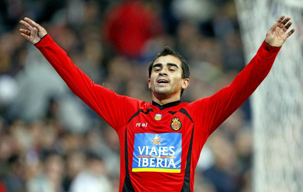 Ibagaza, en su etapa como jugador del Mallorca.