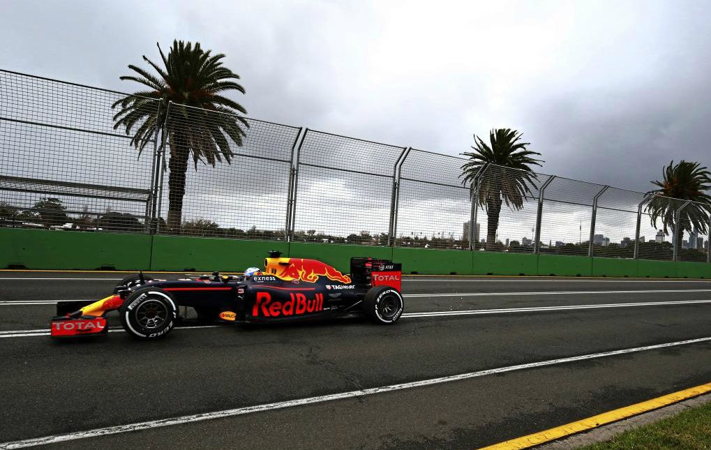 Daniel Ricciardo, en el Gran Premio de Australia de 2016