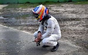 Alonso se recupera del accidente de Australiar
