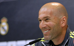 Zinedine Zidane, en la rueda de prensa previa al Clsico.