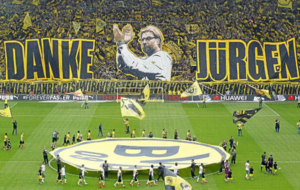 Los hinchas del Dortmund despiden a Klopp en su ltimo partido con...