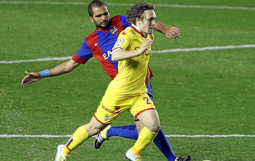 Halilovic en un partido ante el Levante.