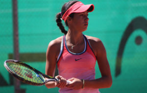 Olga Danilovic, durante el ITF G1 Juan Carlos Ferrero.
