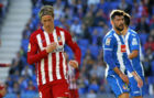 Torres celebra su gol en Cornell ante lvaro