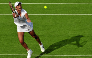 Silvia Soler, en Wimbledon 2012