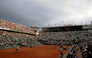 La pista central de Roland Garros