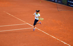 Emma Snchez., durante un torneo.