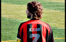 Xabi Cid, futbolista del Dinamo Guadalajara