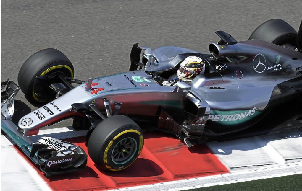 Lewis Hamilton durante los entrenamientos libres del viernes en el GP...