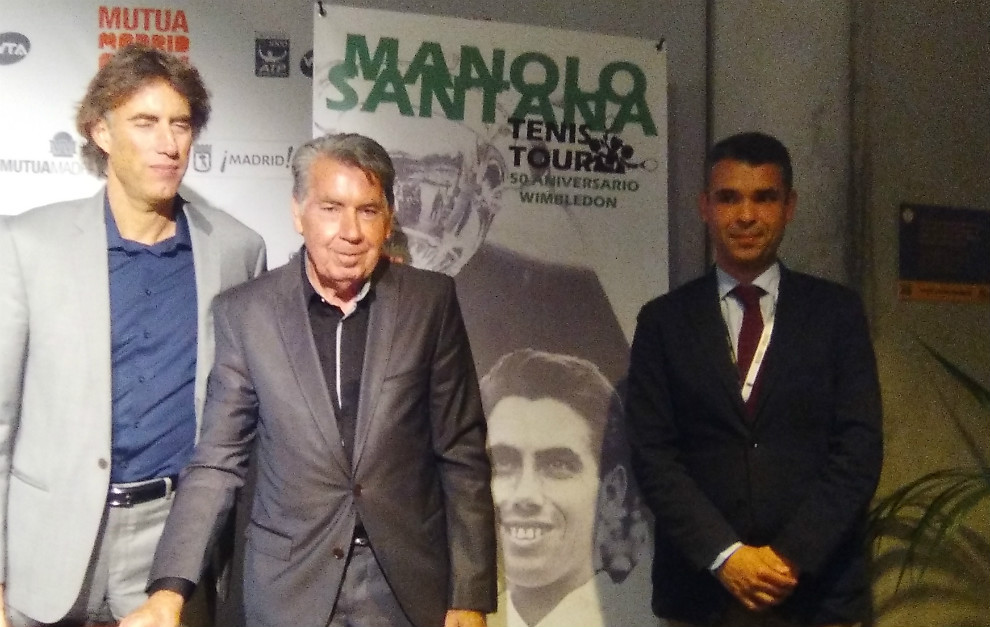 Gerard Tsobanian, Manuel Santana y Jos Bernal