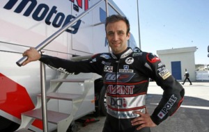 Johann Zarco, en el paddock del circuito de Jerez.