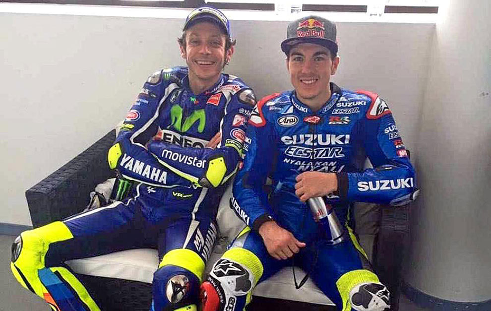 Rossi y Viales sern compaeros de equipo en Yamaha a partir de...