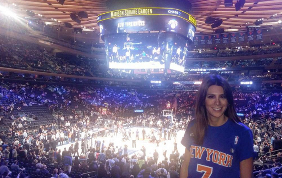 Milena Martn en el Madison Square Garden