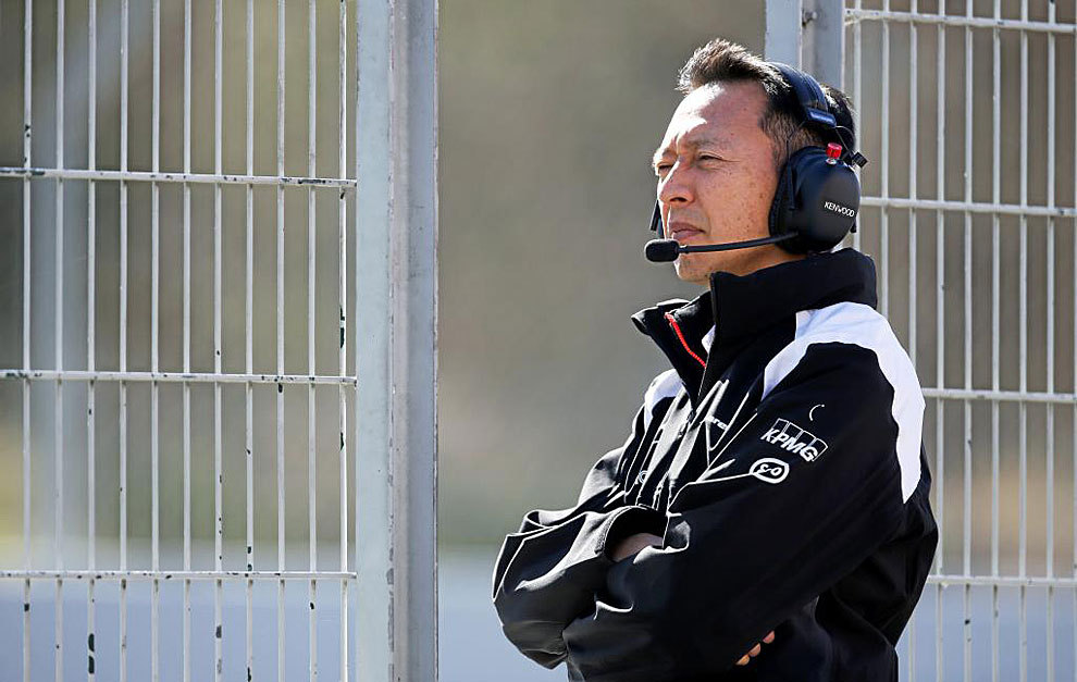 Yusuke Hasegawa, mximo responsable de Honda en la F1.