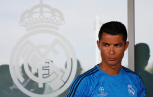 Cristiano Ronaldo, en Valdebebas durante el 'Media Day' del...