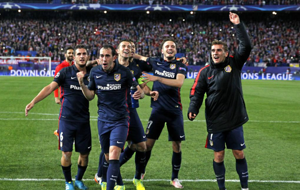 Imagen del Barcelona-Atltico de Champions.
