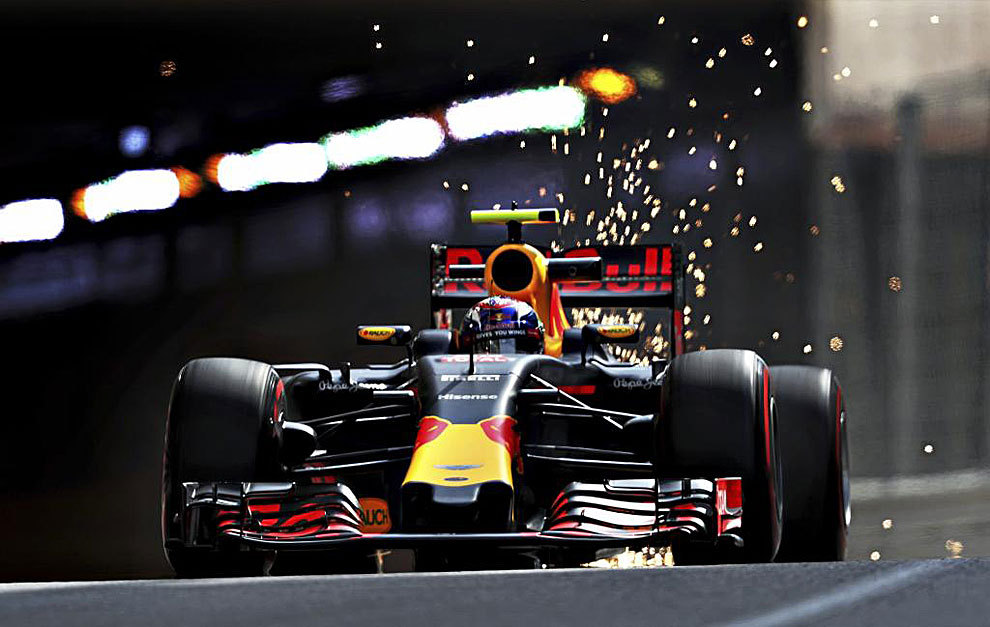 Max Verstappen, sobre su Red Bull en el circuito de Montecarlo en los...