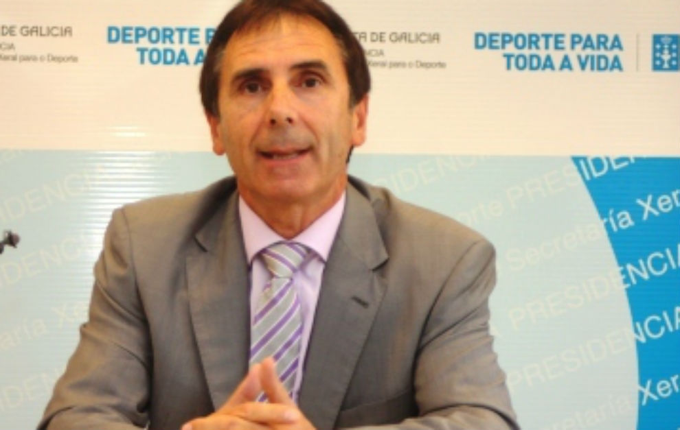 Isidoro Hornillos, actual presidente de la Federacin Gallega de...