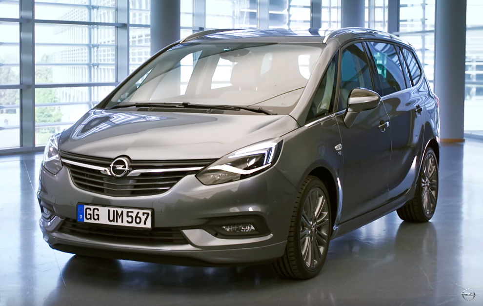 El nuevo Opel Zafira se muestra en vdeo