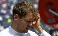 Sebastian Vettel, durante el GP de Mnaco del pasado fin de semana.