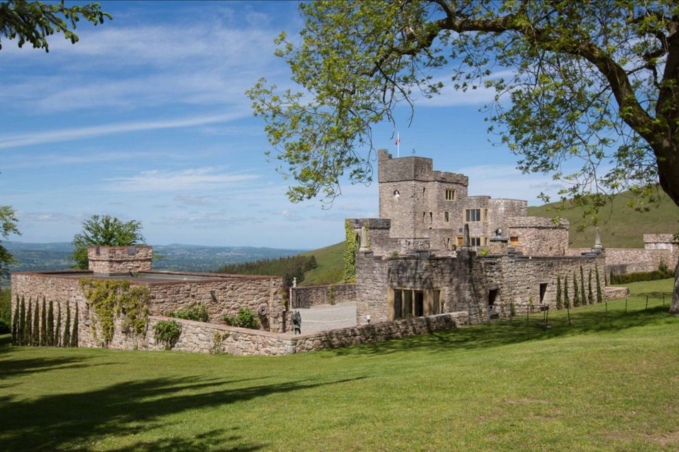 El castillo se encuentra en el norte de Gales.