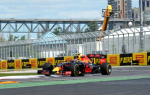 Max Verstappen durante los primeros libres del GP de Canad 2016