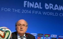 Blatter, en el sorteo de la fase final del Mundial de Brasil