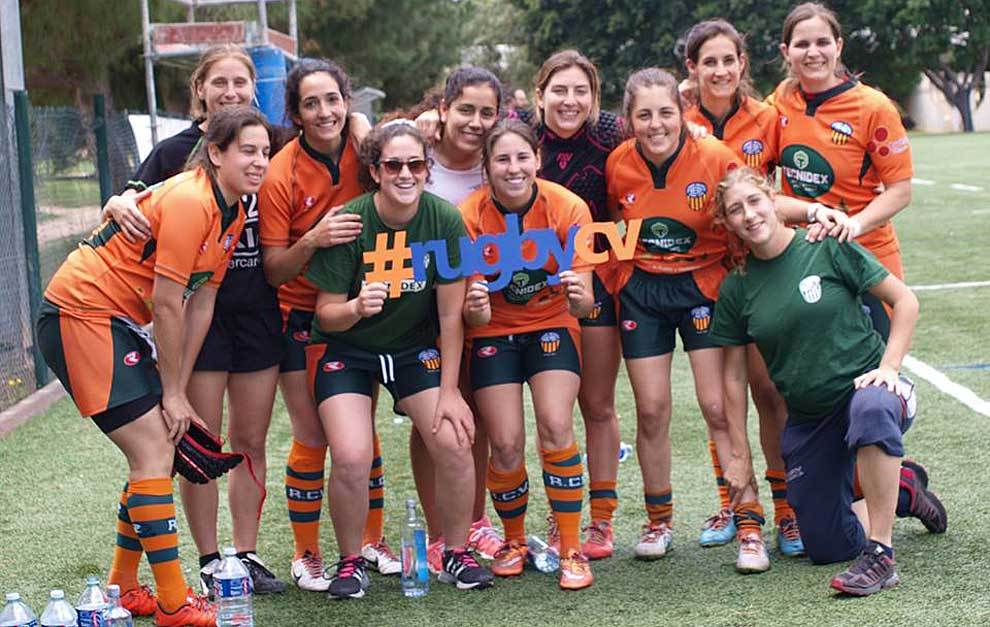Las jugadoras del Tecnidex Valencia femenino