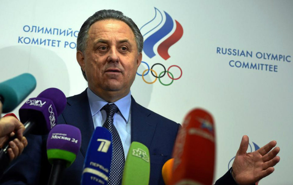 Vitaly Mutko, ministro de deportes de Rusia