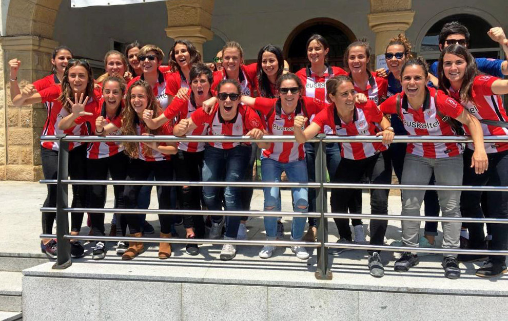 Equipo femenino del Athletic de Bilbao