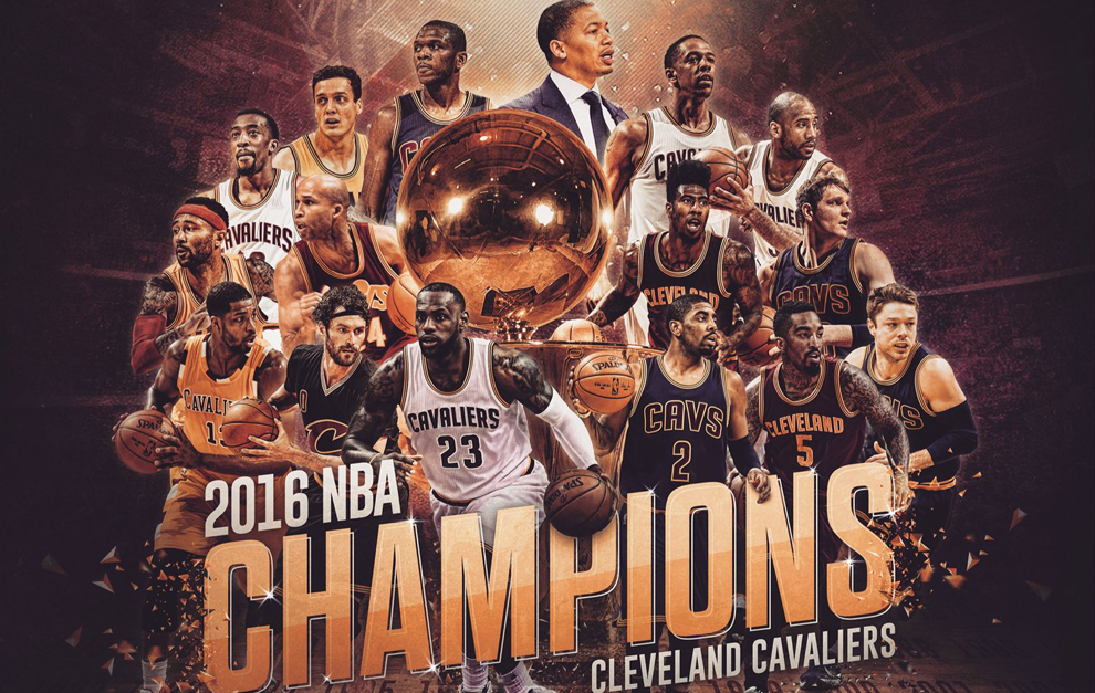 Visión artística del anillo de LeBron frente a Curry  Los Cleveland  Cavaliers de LeBron James  Marcacom