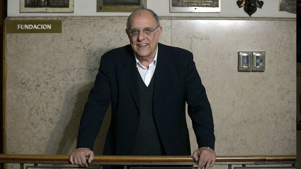 Eduardo Bermdez, presidente de Newell&apos;s.