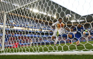 Morata marca el primer gol de Espaa contra Croacia