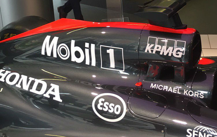 As lucir el nuevo patrocinador en la carrocera del McLaren.