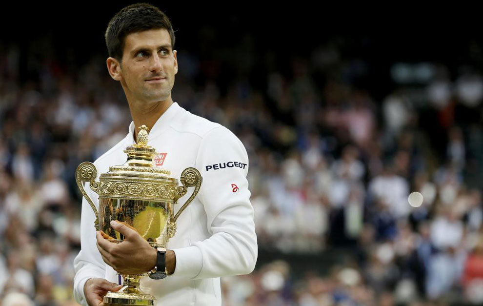Novak Djokovic, ganador de Wimbledon 2015