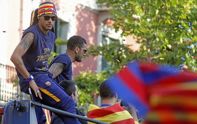 Neymar (24), en la ra por el doblete