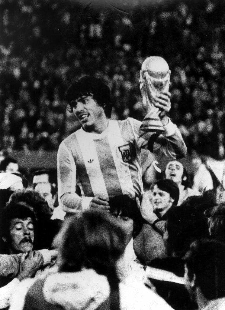 Daniel Alberto Passarella en la seleccion argentina (1978 campeonato...