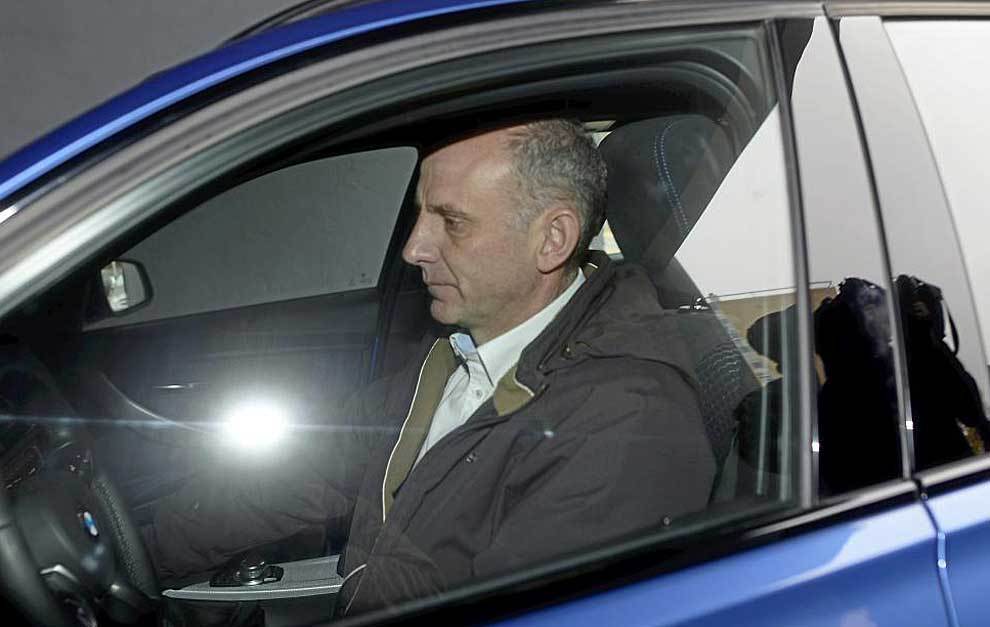 ngel Martn Gonzlez, en una imagen reciente en un coche