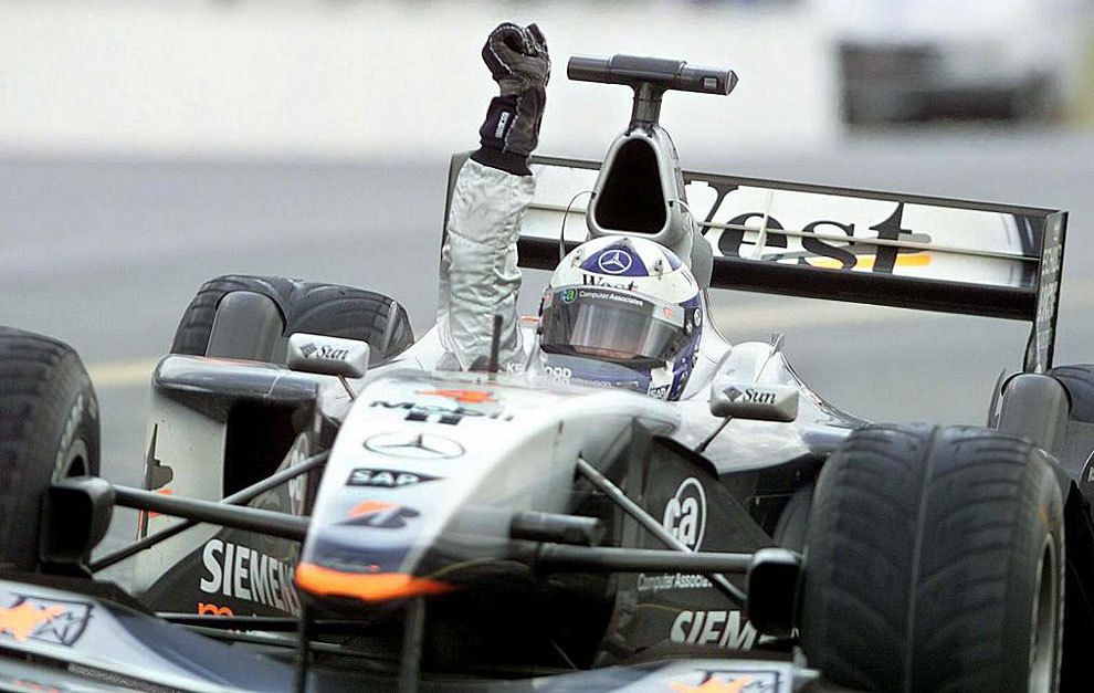 2001. David Coulthard (McLaren-Mercedes)