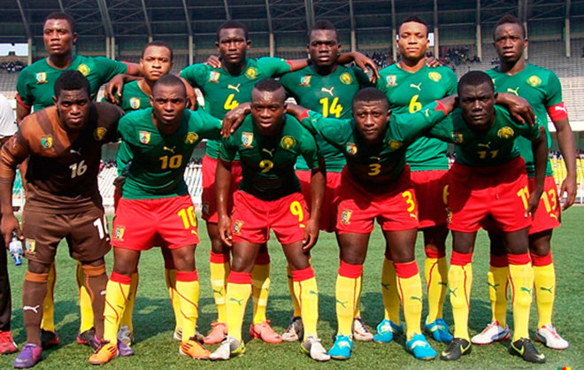 Selección sub 17 de Camerún de 2015.