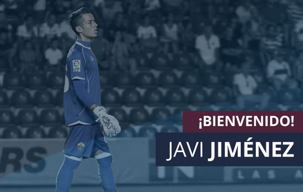 El Huesca da la bienvenida a su nuevo portero Javi Jimnez.