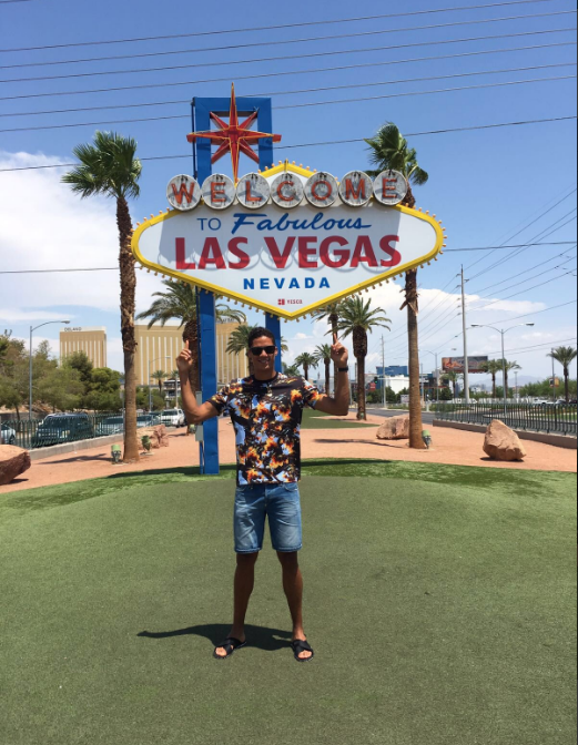 Raphael Varane en Las Vegas