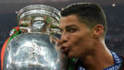 Ronaldo besa la copa de campeones