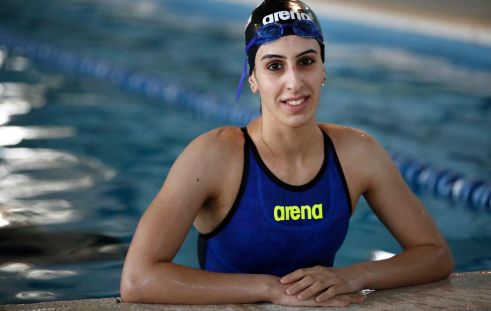 Mary Al-Atrash, nadadora palestina