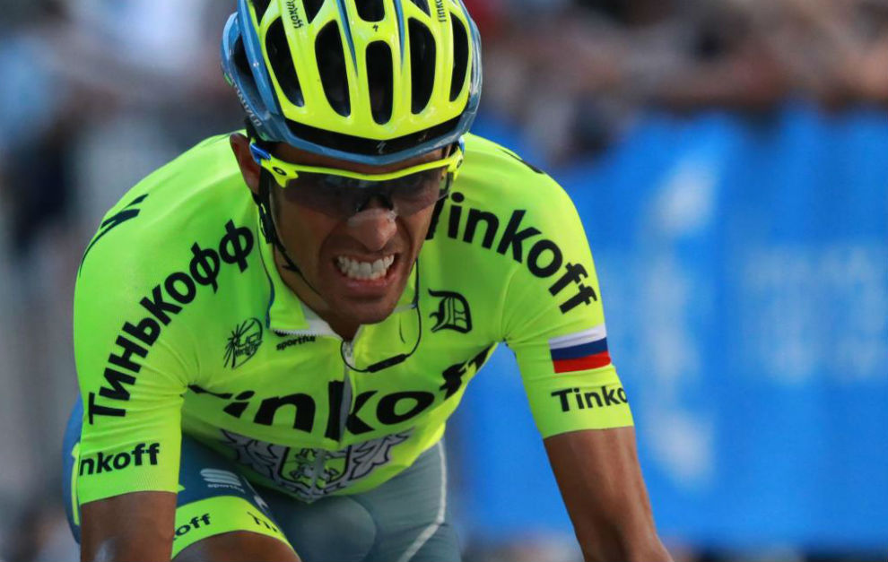 Contador durante el pasado Tour de Francia.