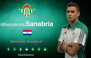 Sanabria, nuevo jugador del Betis