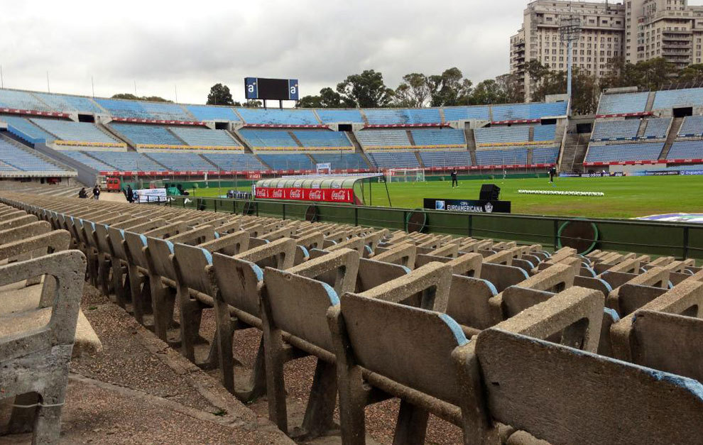 Imagen de archivo del estadio Centenario de Montevideo.