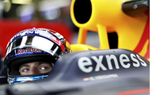 Verstappen durante el Gran Premio de Gran Bretaa.